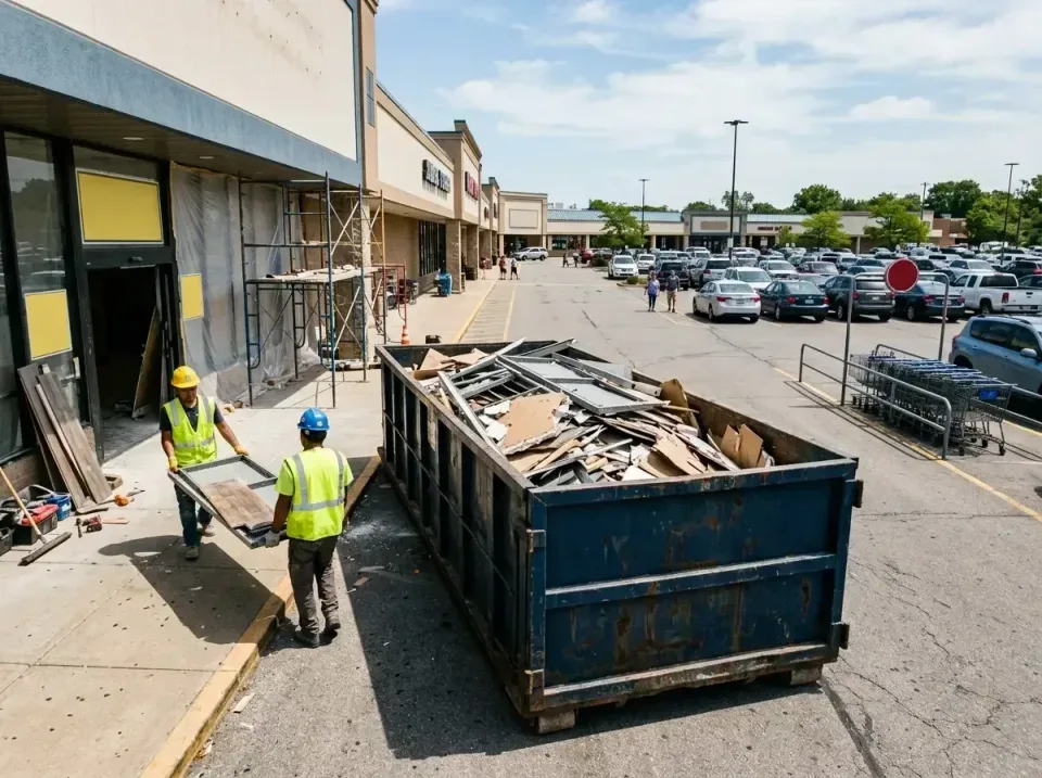 retail-store-renovation-debris-003 — frequently asked questions, Roll-off Dumpster Rentals in Danville, VA